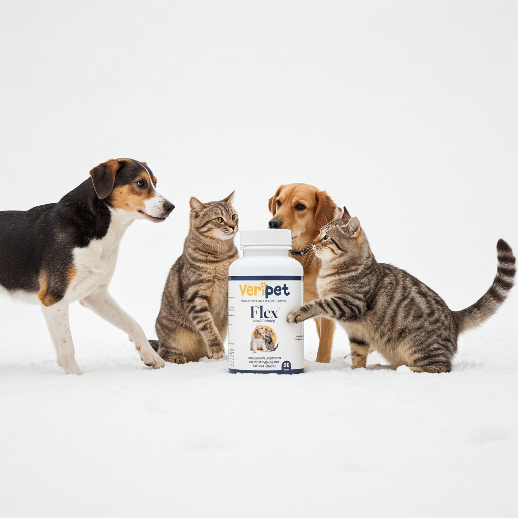 VeriPet Flex+ – suplement na stawy dla psa i kota, 90 kapsułek